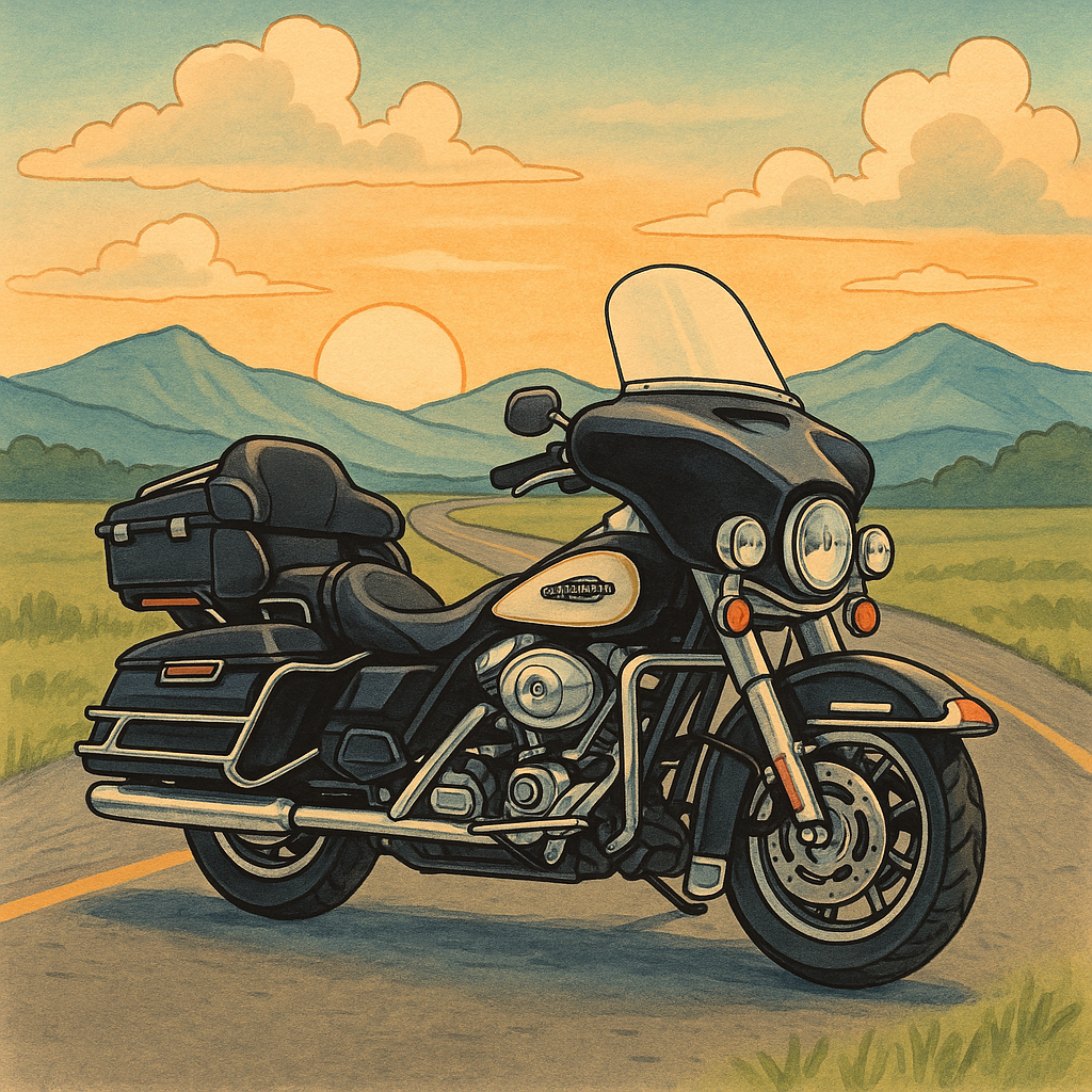 harley style clip art